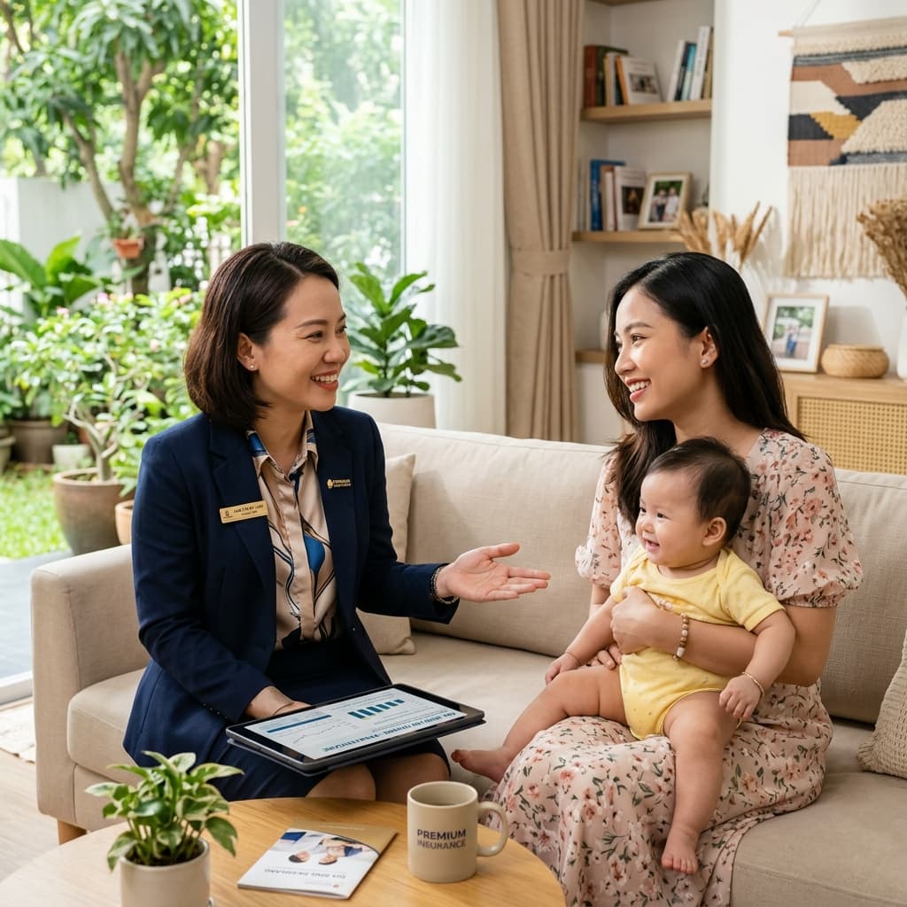 Trải nghiệm dịch vụ Bảo Hiểm Mẹ và Bé